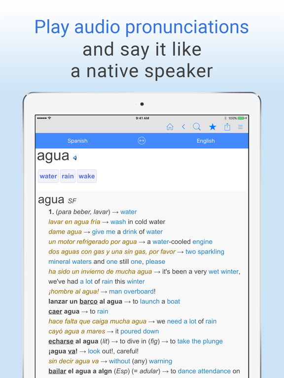 Screenshot #5 for English-Spanish Dictionary.