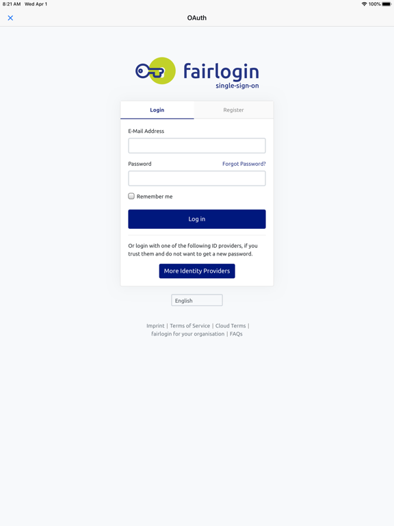 fairchat iPad screenshot 2 - Social Networking app