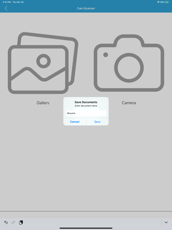 Document Scanner Scan Document iPad screenshot 5 - Productivity app