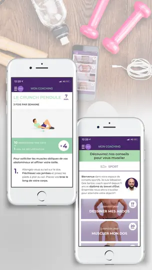 Capture d'écran de Body Partner sur iPhone 5
