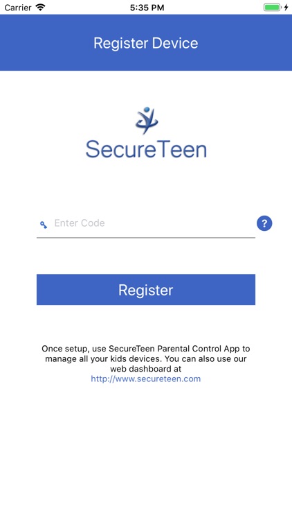 SecureTeen Child App