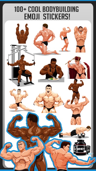 Body Building Stickers Emoji screenshot 2