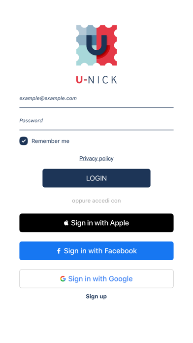 u-Nick app screenshot