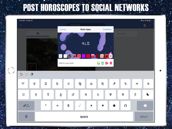 Screenshot #5 pour Astrology & Astronomy Keyboard