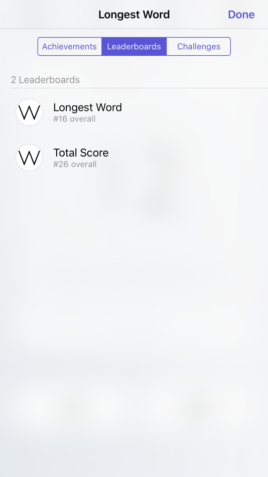 #4. Longest Word Game (iOS) 由: Peter Li