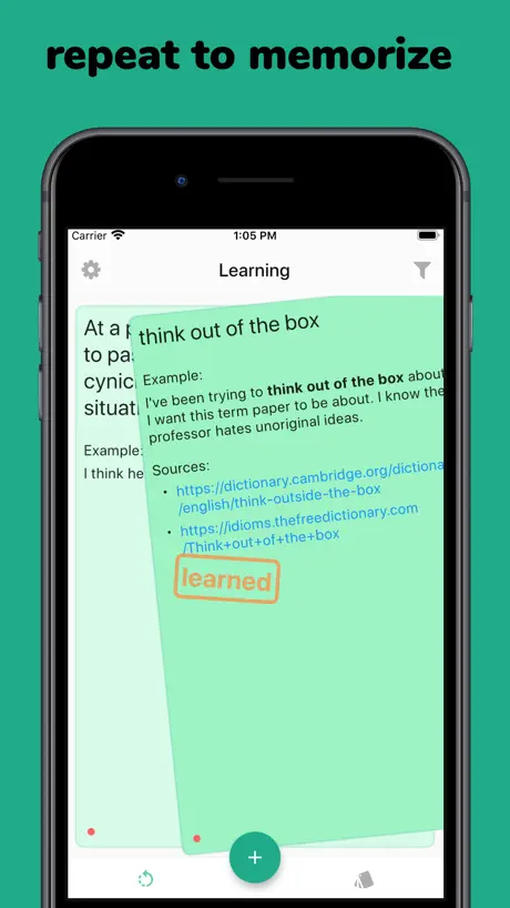 MemMe - Flashcards