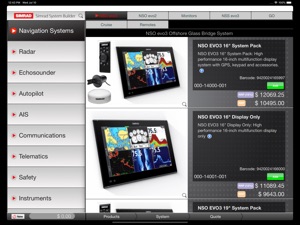 Simrad System Builder screenshot #1 for iPad