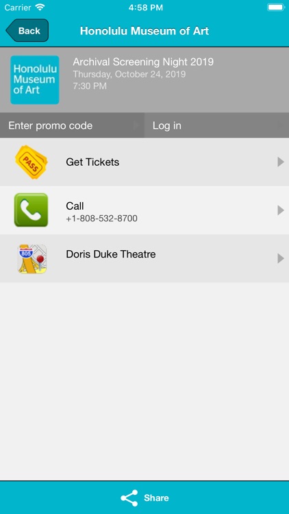 HoMA Info + Member Card