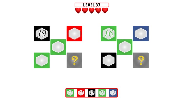 Memory test - numbers