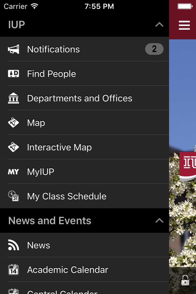 IUP Mobile screenshot 2