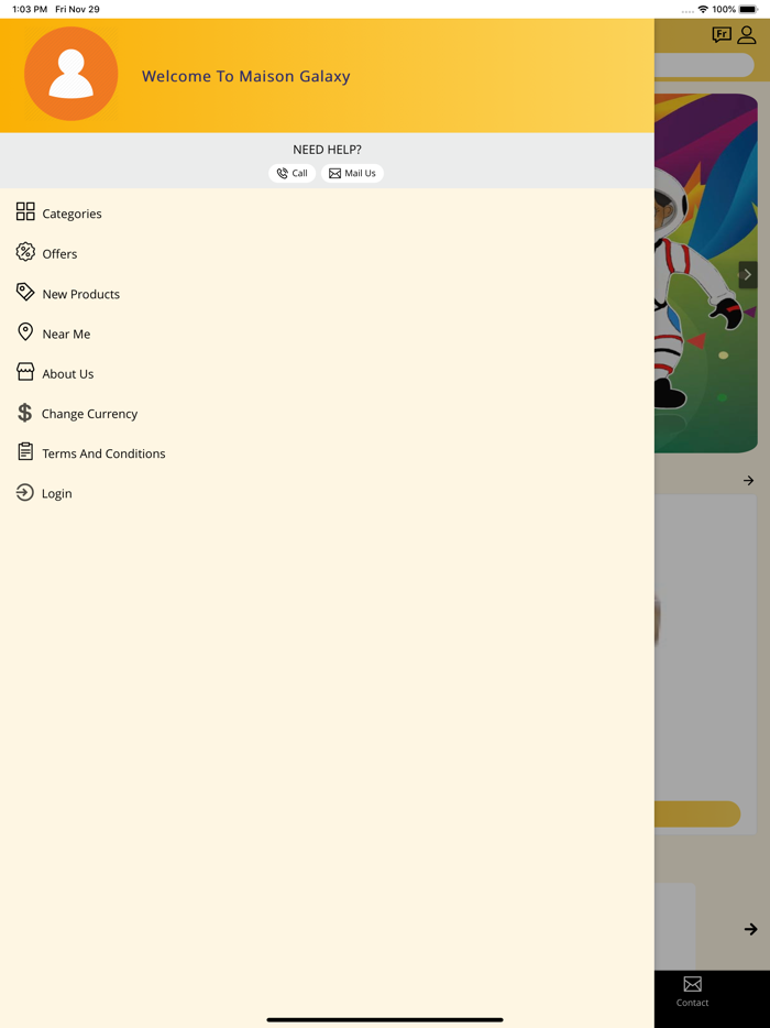 Maison Galaxy Online Shopping