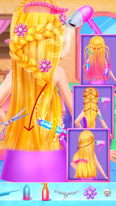 Long Hair Princess Talent Makeup screenshot 4