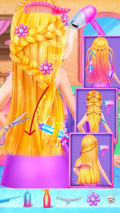 Long Hair Princess Makeup Screenshot