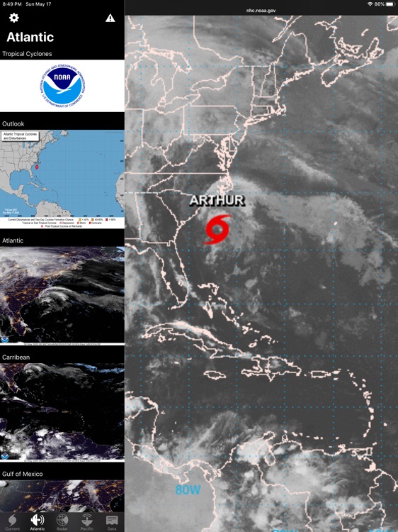 NOAA Hurricane Center HD screenshot-3