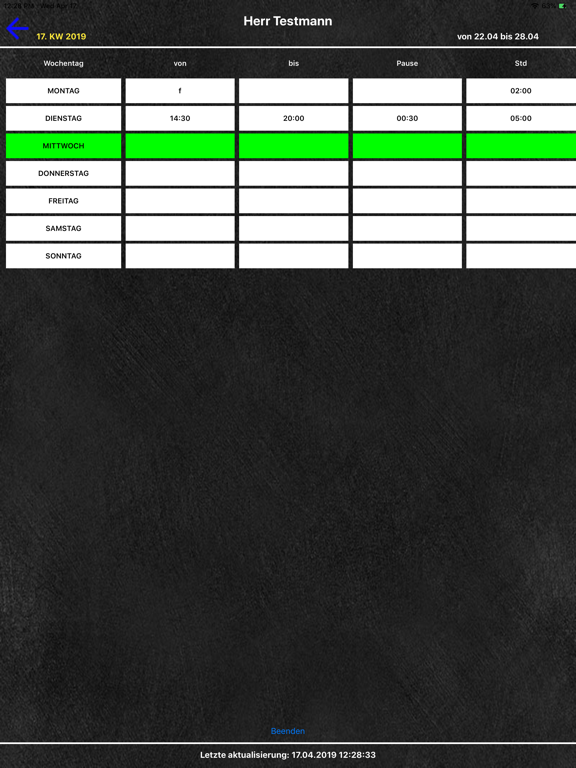 Screenshot #6 pour E Wochenplan