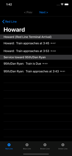 Realtime Train Schedules: CTA(圖2)-速報App