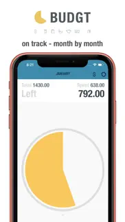 budgt - daily finance iphone screenshot 2