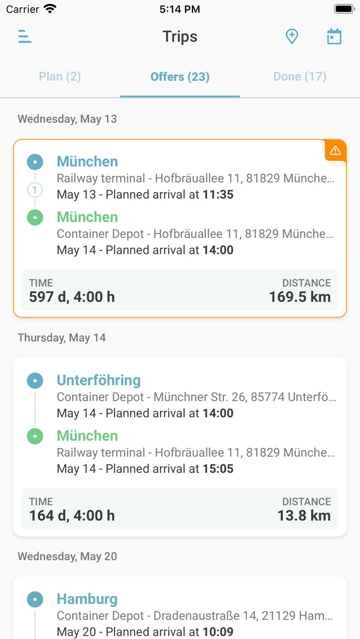 iPhone screenshot