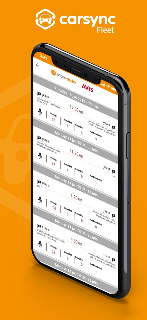 Carsync Fleet - App de Navegación | MWM