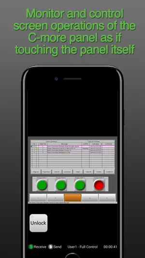 Remote HMI screenshot 2