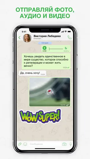 Скриншот DefTalk Messenger на iPhone 5
