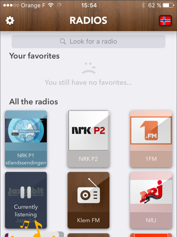 Screenshot #6 pour Radio Norge: norske Radio