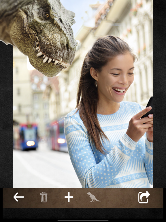 Dinosaur Photo Editor iPad screenshot 7 - Photo & Video app