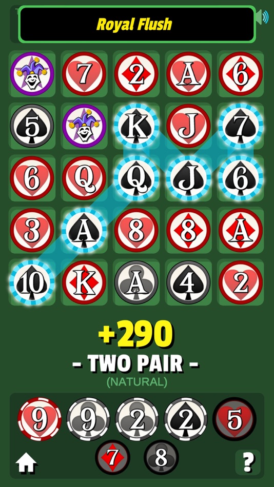 #4. Royal Flush Game (iOS) 由: David Barile