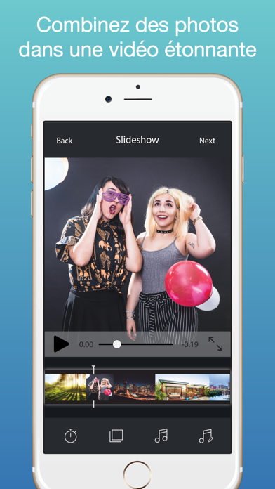 Screenshot #1 pour Diaporama : Photo en Vidéo