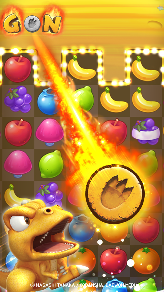 #4. GON: Match 3 Puzzle (iOS) 由: Lunosoft Inc.