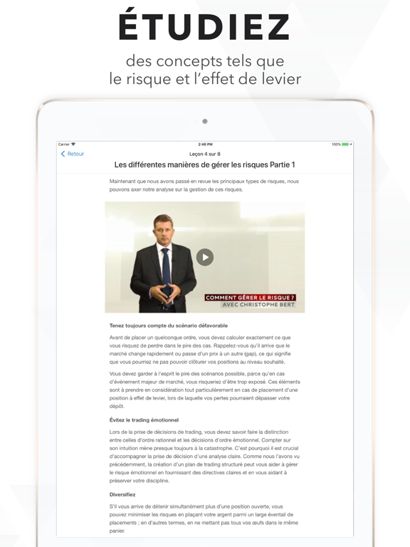 Screenshot #6 pour IG Academy: Apprendre à trader