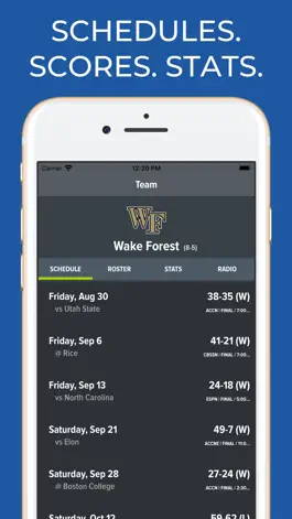 Game screenshot Wake Forest Football mod apk