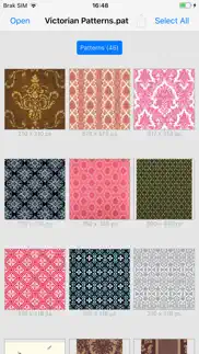 brush pattern view export save iphone capturas de pantalla 2