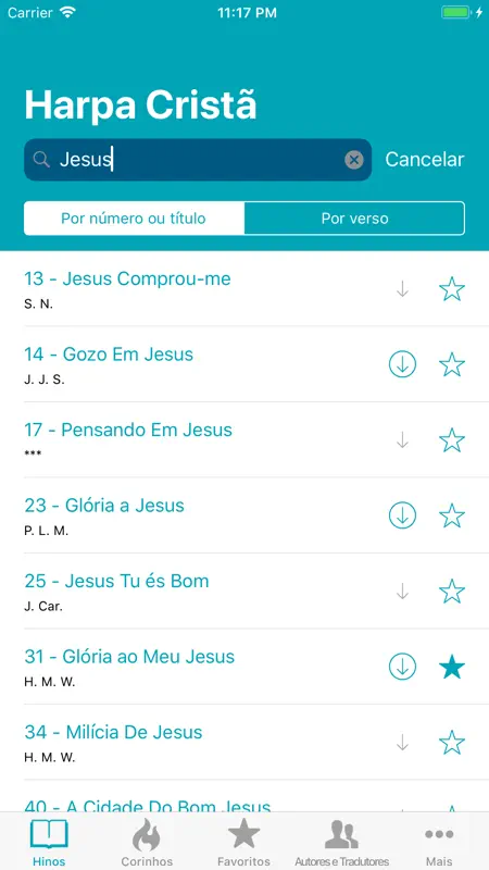Harpa Cristã Com Áudios screenshot 3 of 5