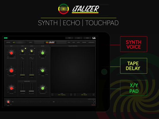 Italizer iPad app afbeelding 3