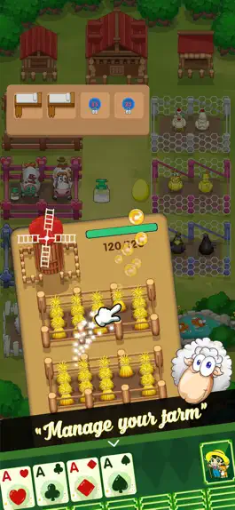 Game screenshot Solitaire Farm: Idle Card Game hack