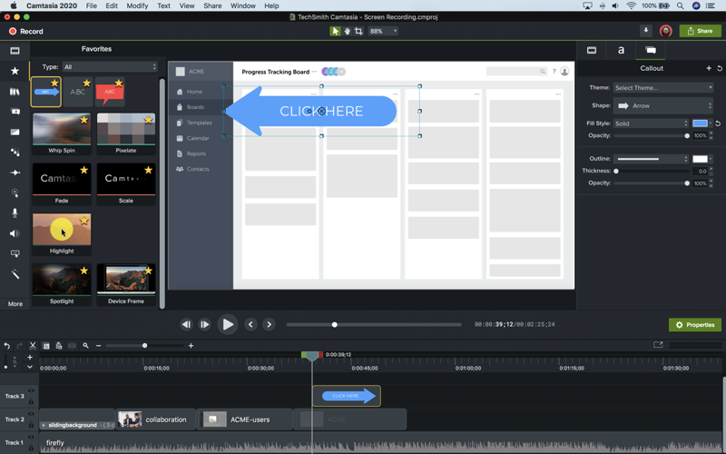 TechSmith Camtasia 2020 screenshot 2