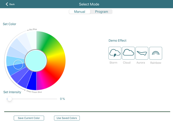 Screenshot #5 pour Kessil AP700 Controller(PAD)