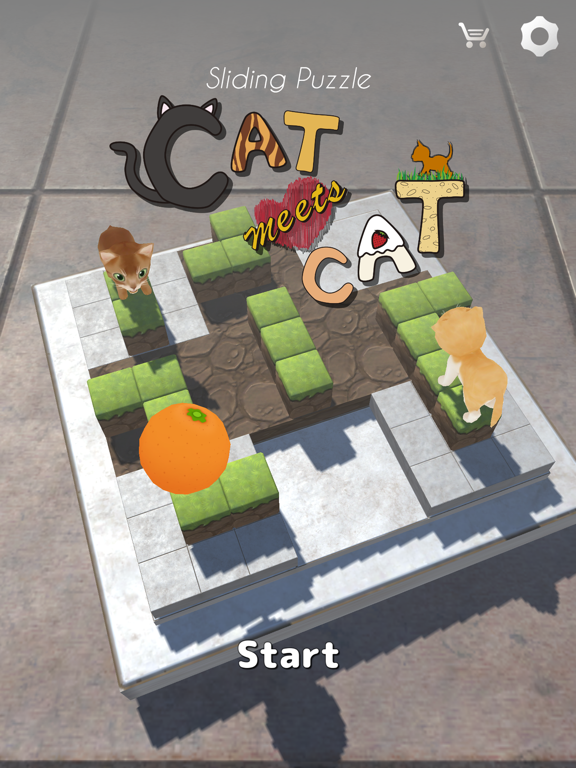 Screenshot #4 pour Cat Meets Cat - Sliding Puzzle