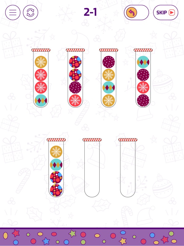 Bubble Sort Color Puzzle Game screenshot 9