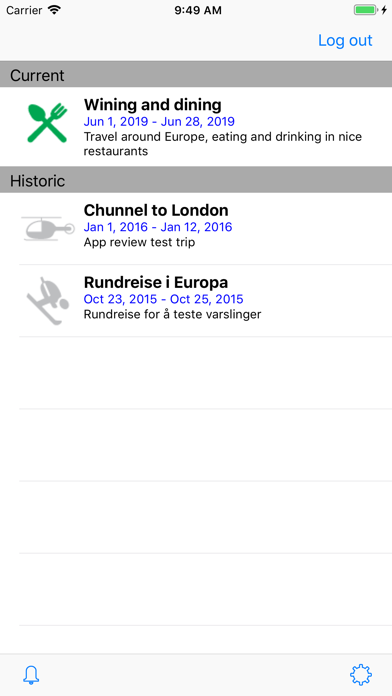 mySHiT iPhone screenshot 1 - Travel app