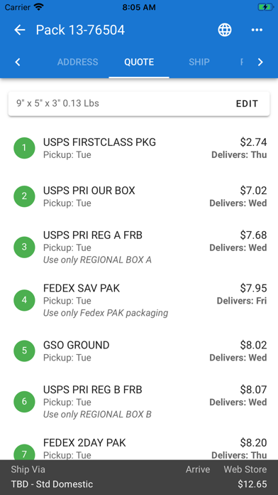 oms-rf iPhone screenshot 5 - Business app
