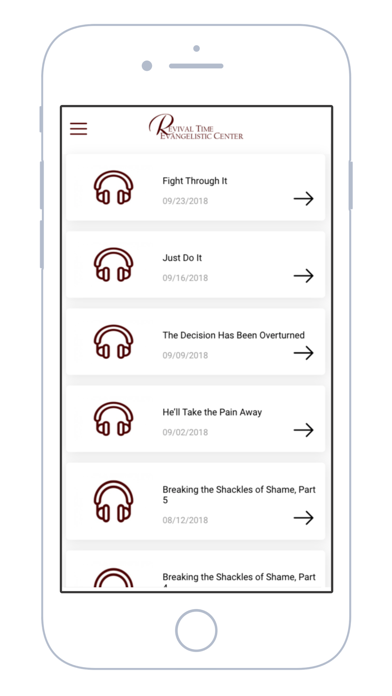 Revival Time Evangelistic screenshot 3