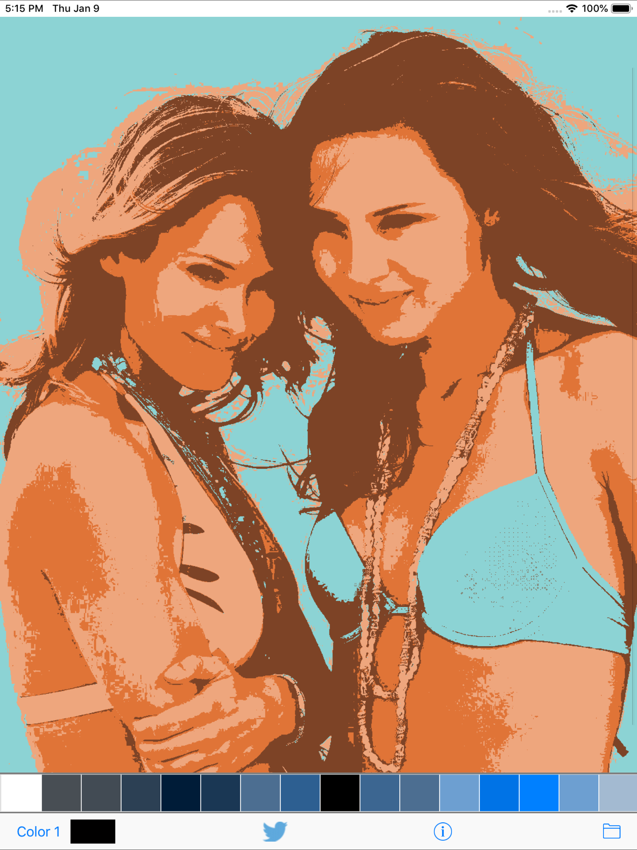 Poster Shine - posterize