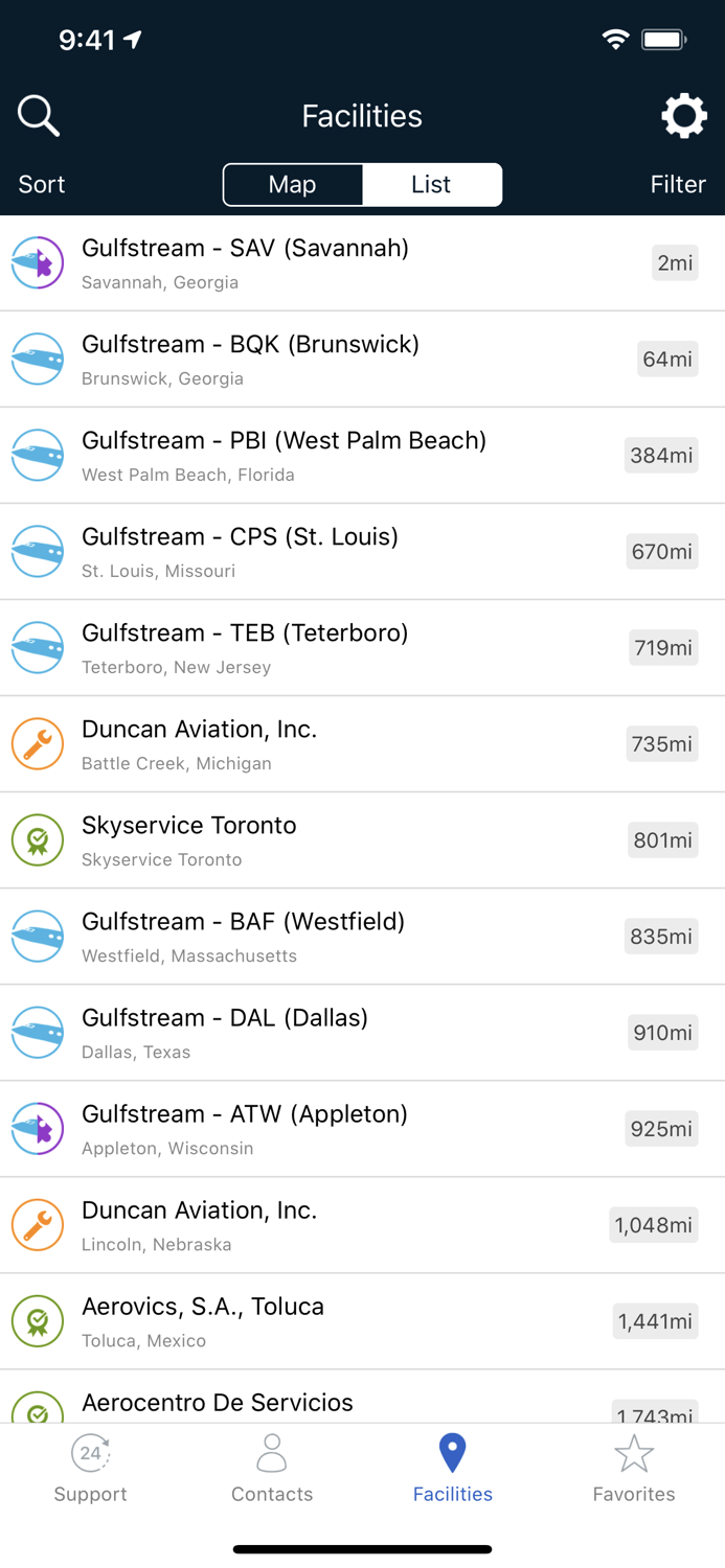 Gulfstream 24-Hour Support