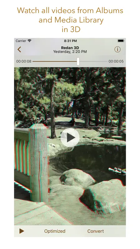 Redan 3D Anaglyph screenshot 1 of 3