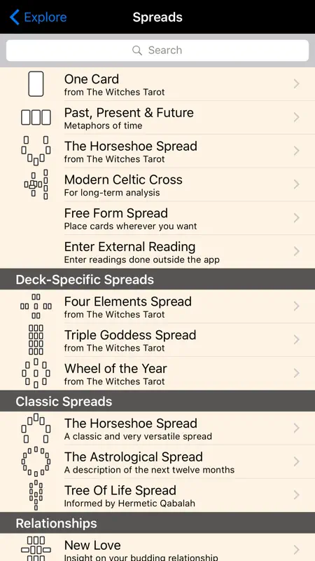 Witches Tarot screenshot 3 of 5