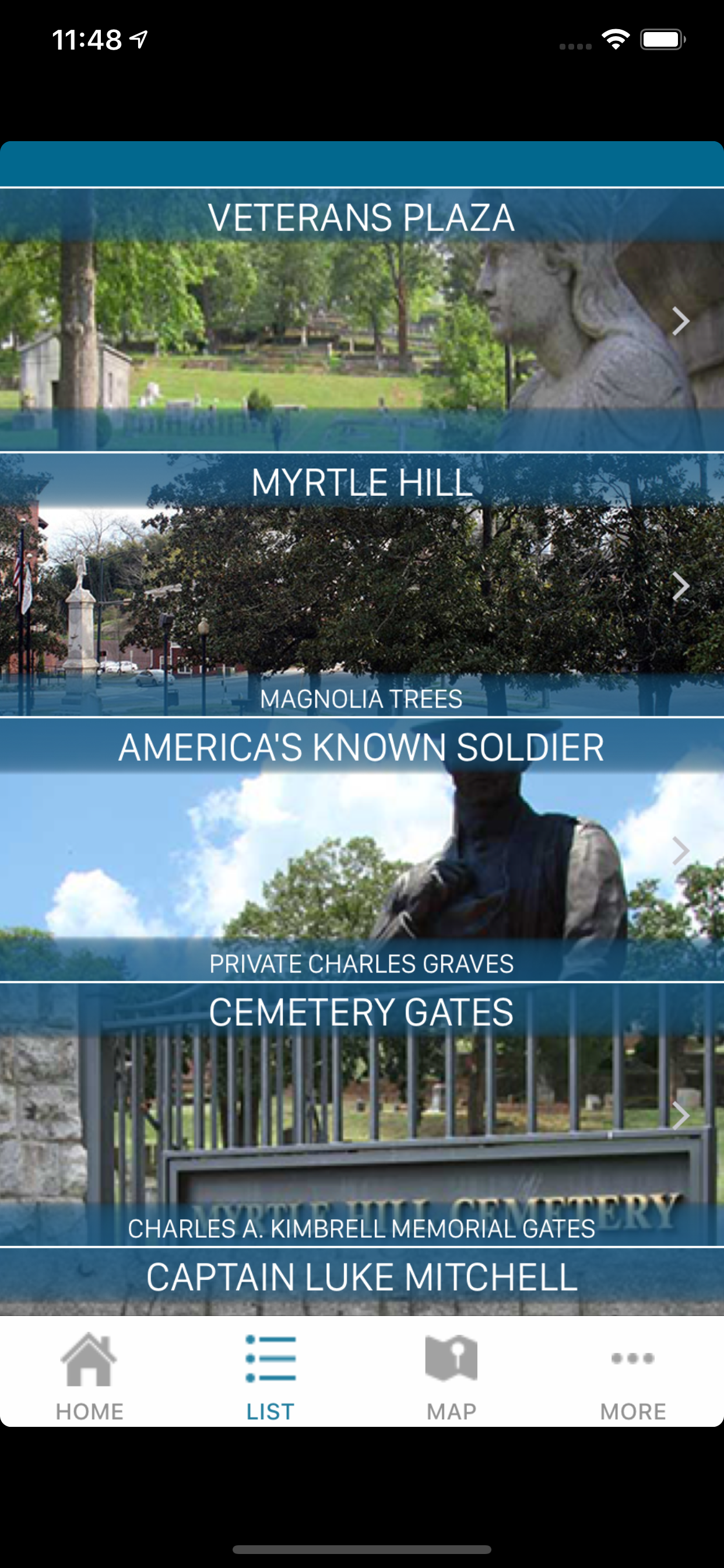 Myrtle Hill Cemetery