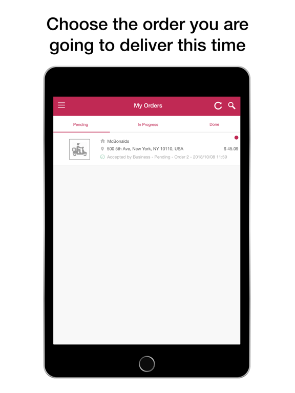 App screenshot