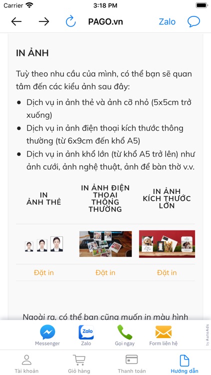 Pago - Online Print screenshot-4